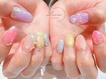 ネイルアンドまつ毛エクステ ルーナ イオン相模原店/カラフルシアー