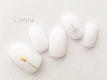 コノア(conoa)/シースルーマットネイル