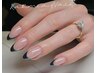 【Hand 】オーロラ+フレンチネイル ¥ 6,480