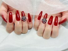 プティ アイビューティ 京橋店(peTiT eyebeauty)/ワンカラー　ボルドー