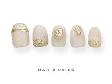 マリーネイルズ 大阪梅田店(MARIE NAILS)/新規様8000円 0116b　透明感
