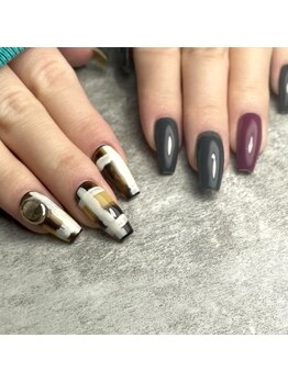 ネイルズ ヒマワリ(Nails Himawari)/【前田担当】持ち込みデザイン