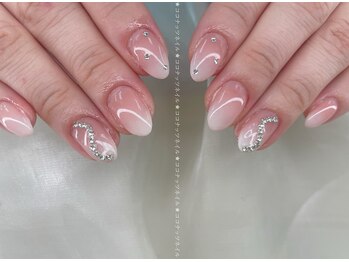 ココナッツネイル/ベイビーブーマーネイル