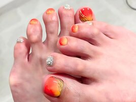夏色フットネイル☆