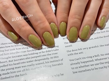 アルジャーノン リトリート(ALGERNON retreat)/ピスタチオカラー.・~*