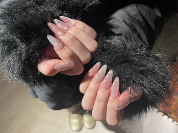 マグネットネイル/ハート/ホロ