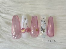 フィリス 横浜店(PHYLIS)/推し活ネイル/カラー文字変更ok!