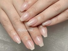 ピカネイル 上野 御徒町(Pika Nail)/ワンカラーｘピンクｘオフィス
