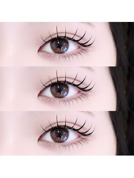 アイミー(Aimee)の写真/韓国アイドルのような上品eyeで第一印象UP♪モチの良さ重視の方はLEDエクステで自然なボリューム目元へ◎