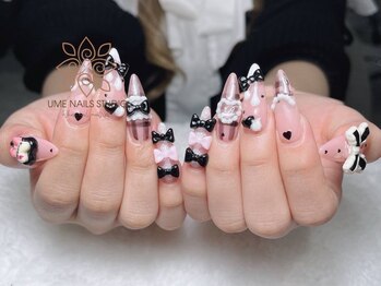 ウメネイルスタジオ(UME NAIL STUDIO)/題長さだしやり放題×つけ放