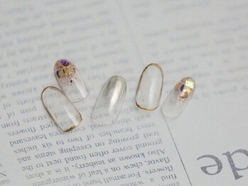 ア ネイル(A nail)/ニュアンスネイル☆【つけ放題】