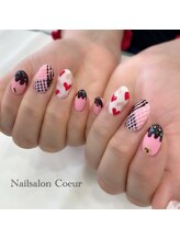 ネイルサロン クール(Nailsalon Coeur)/バレンタインネイル