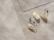 ネイルズ モダ(NAIL'S MODA)/2月の新作２/水彩フラワー