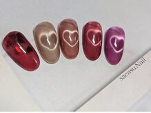 サカスネイル(sacasu.nail)/ハートマグ/バリエーション紹介