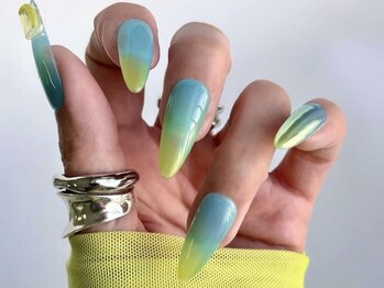 ネイルエープラスシー(NailA+C)の写真/【スカルプ特化店が仙台国分町にNewOPEN！】フォルムにもこだわる長さ出しで指先を美しく華やかに☆