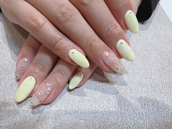 アース 豊橋店(HAIR & MAKE EARTH)/春のパステルネイル
