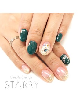 スターリー(STARRY)/秋色　濃い目のカーキ