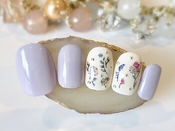 ブレス 天童店(BLESS)/最旬！ドライフラワーネイル