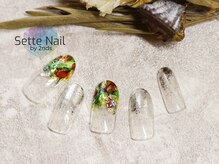 セッテネイル(Sette Nail)/迷彩インクアート[自由が丘]