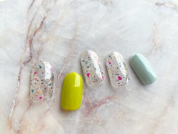 ミーム(meme)/シンプルネイル