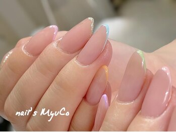 ネイルズミューコ(nail's MyuCo)/なにわ男子カラー