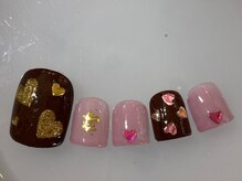 ネイルサロンアンドスクール ブロッサ(BLOSSA)/フット定額¥7700