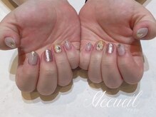 アクイユ 銀座店(ACCUEIL)/向日葵ネイル