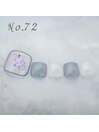 フットネイル：No.72