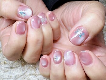 冬ネイル/エレガント/シンプル