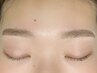 【眉毛】美眉スタイリング［wax+間引き］