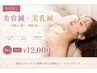| 顔たるみ・バストのボリューム感ハリUP | 電気美容鍼(頭+顔)＋美乳鍼90分