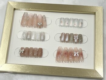 アニュバイアンジュ(anu_by.anju)の写真/【定額デザイン5,500円～】定額コースがおすすめ!季節に合わせたデザインを豊富にご用意♪