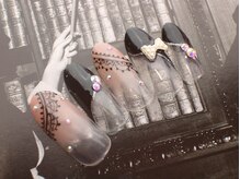 ネイルサロン ティディ(TIDY)/アンティークレース&リボン