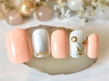 ブレス 天童店(BLESS)/ナチュラルフラワーネイル