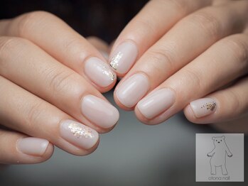 オトナネイル(otona nail)/シンプルグリッターネイル