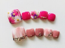 ガナッシュ ネイルアンドアイラッシュ(Ganache.NAIL＆EYELUSH )/華やか定額ジェルネイル8000円