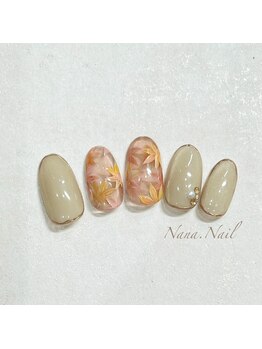 ナナネイル(Nana.Nail)/シアーもみじネイル