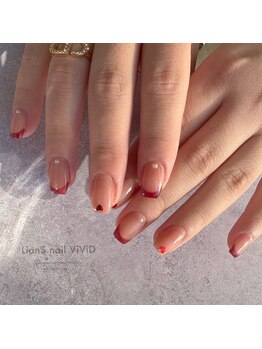 リアンスネイル ヴィヴィッド 岡山店(LianS nail ViViD)/フレンチ