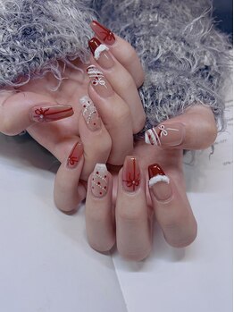 ブルーデイジー 栄本店(Blue daisy)/クリスマスネイル