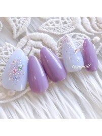 パラジェルパープルネイル