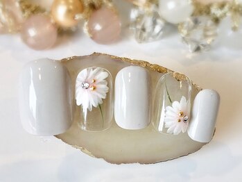 ブレス 天童店(BLESS)/大人なボタニカルネイル♪