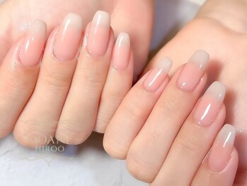 モアニ ヒロオ 渋谷店(MOANI Hiroo)/ナチュラルな花びらネイル☆