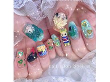 3Dが得意なサロン♪#3Dネイル #キャラクターネイル #痛ネイル