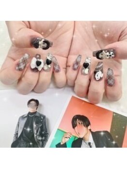 プリュム(Plume)/3D/推しネイル/キャラクター