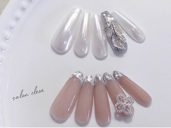 サロンクレーヴ(Salon cleve)の写真/【通いやすさ◎】透明感のあるちゅるんとしたカラーからトレンドデザインまで豊富にご用意♪