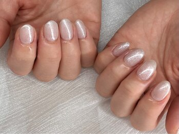 ニーネイル 阿波座(nii_nail)/ラメワンカラー