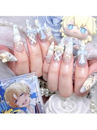 エクス・アルビオ痛ネイル