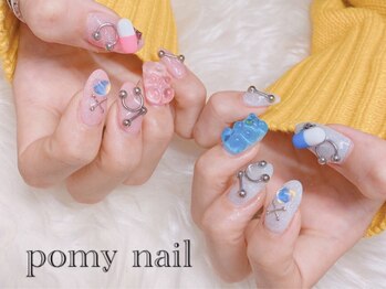 ポミーネイル 新宿西口店(pomy nail)/ハンドやり放題 10本アート