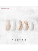 ネイルステーション ルミネ新宿1店(NAIL STATION)/ニュアンスネイル／パラジェル