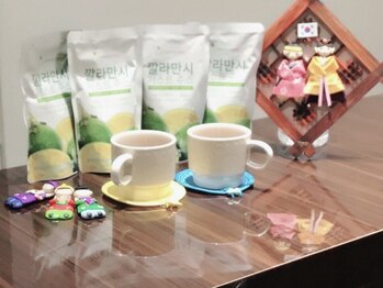 ビューティースタジオ ハンミ 新宿店(韓美)/施術後は韓国ドリンクでゆっくり